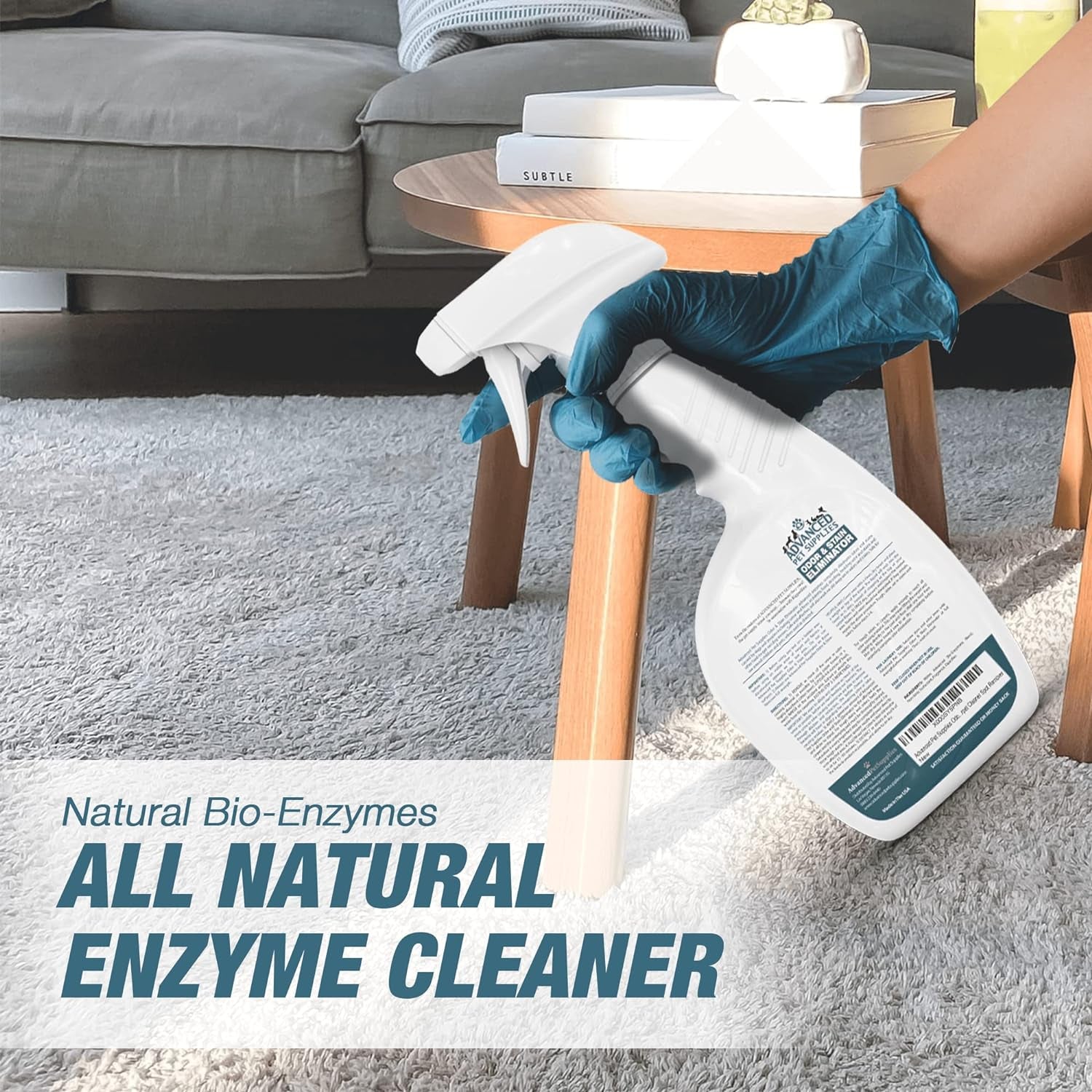 Bio-Enzyme Odor Eliminator Combo Pack - Safe and Effective Pet Urine Remover for Carpets