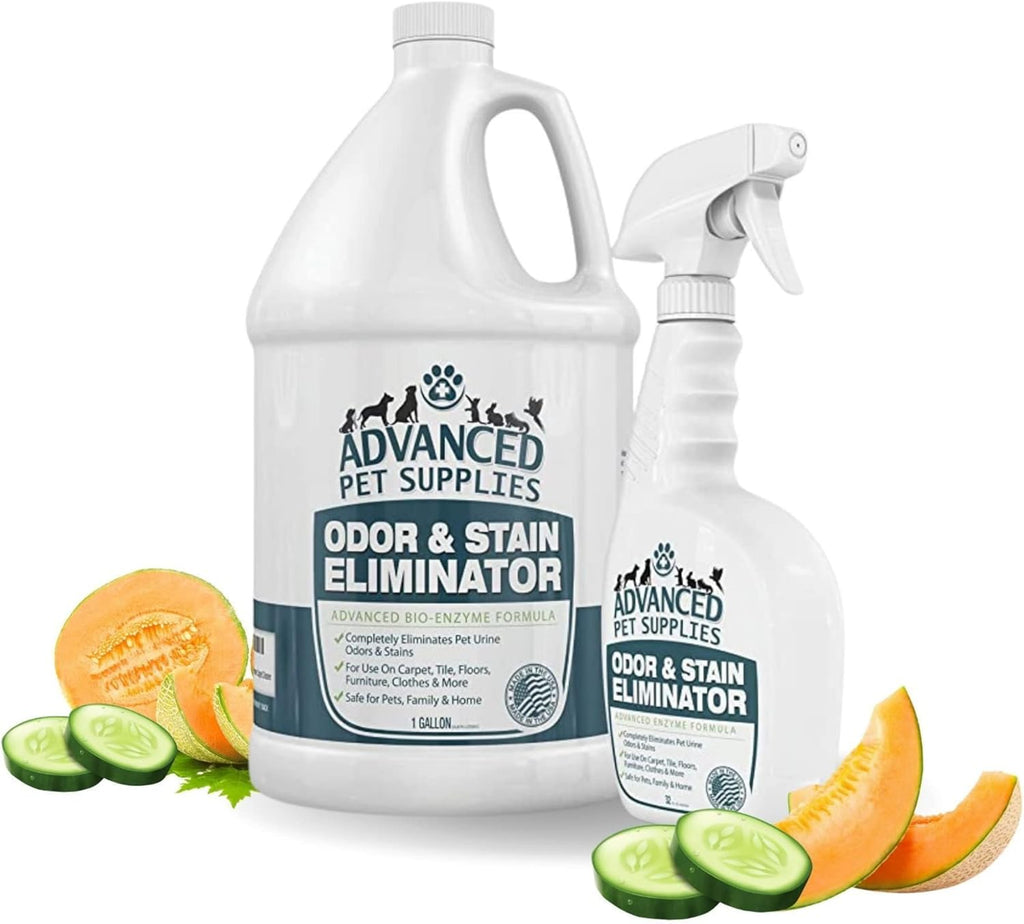 Bio-Enzyme Odor Eliminator Combo Pack - Safe and Effective Pet Urine Remover for Carpets